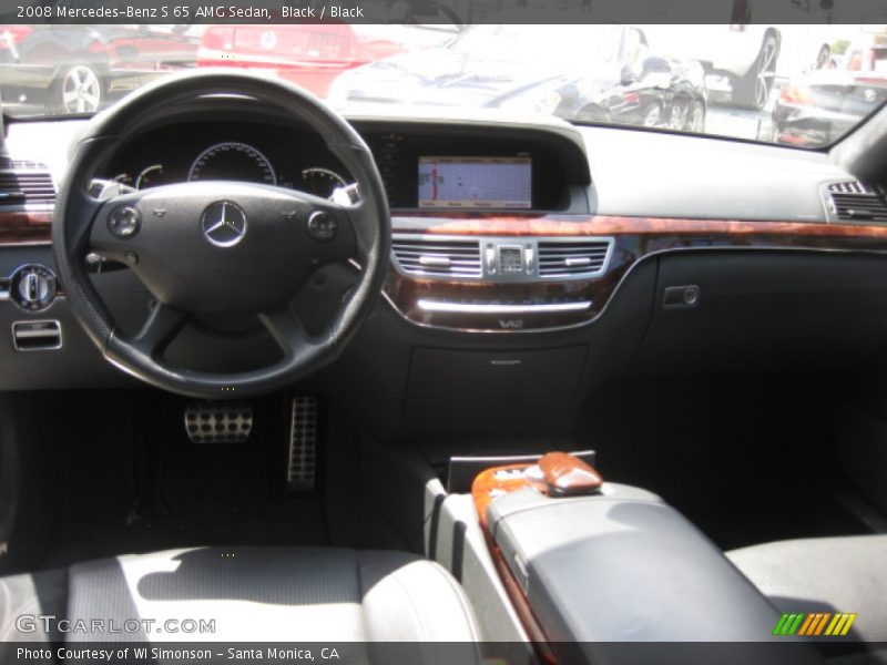 Black / Black 2008 Mercedes-Benz S 65 AMG Sedan