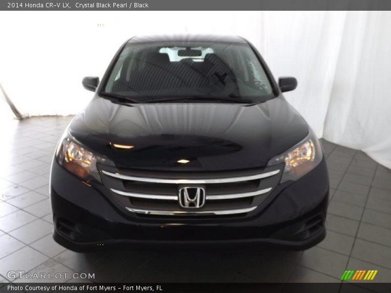Crystal Black Pearl / Black 2014 Honda CR-V LX