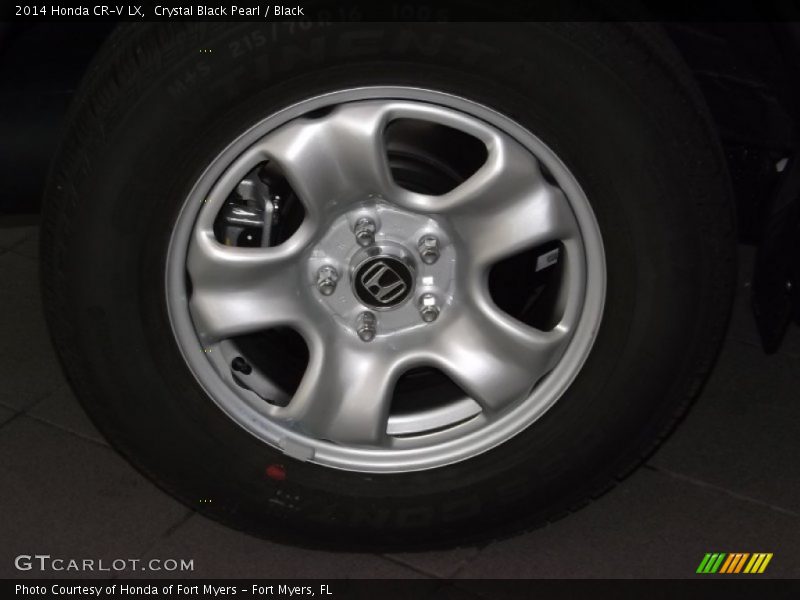Crystal Black Pearl / Black 2014 Honda CR-V LX