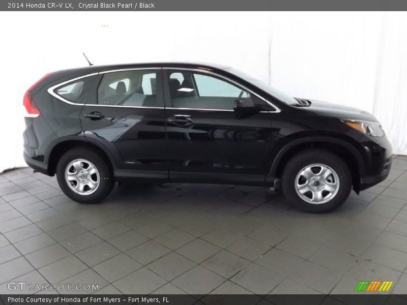 Crystal Black Pearl / Black 2014 Honda CR-V LX