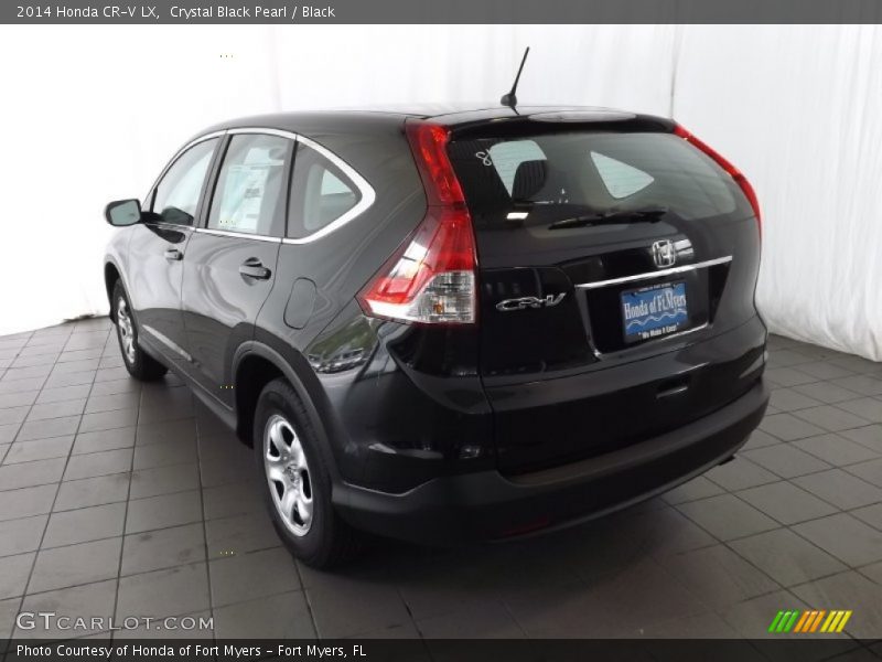 Crystal Black Pearl / Black 2014 Honda CR-V LX