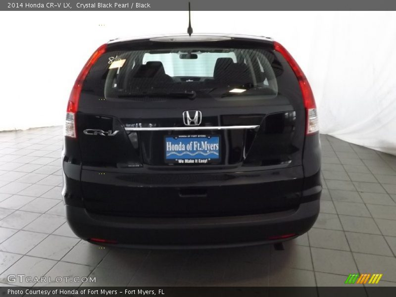 Crystal Black Pearl / Black 2014 Honda CR-V LX