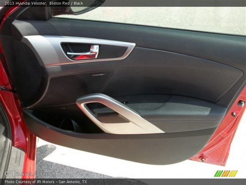 Boston Red / Black 2013 Hyundai Veloster