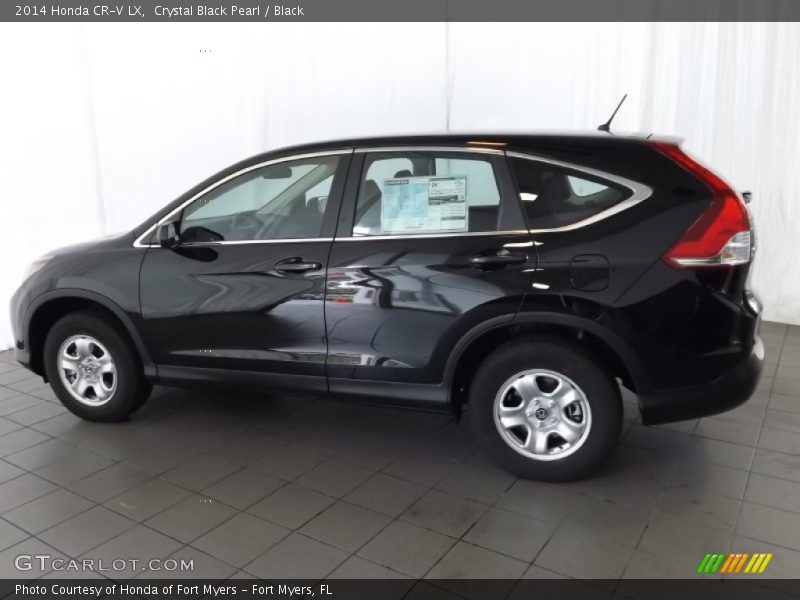 Crystal Black Pearl / Black 2014 Honda CR-V LX