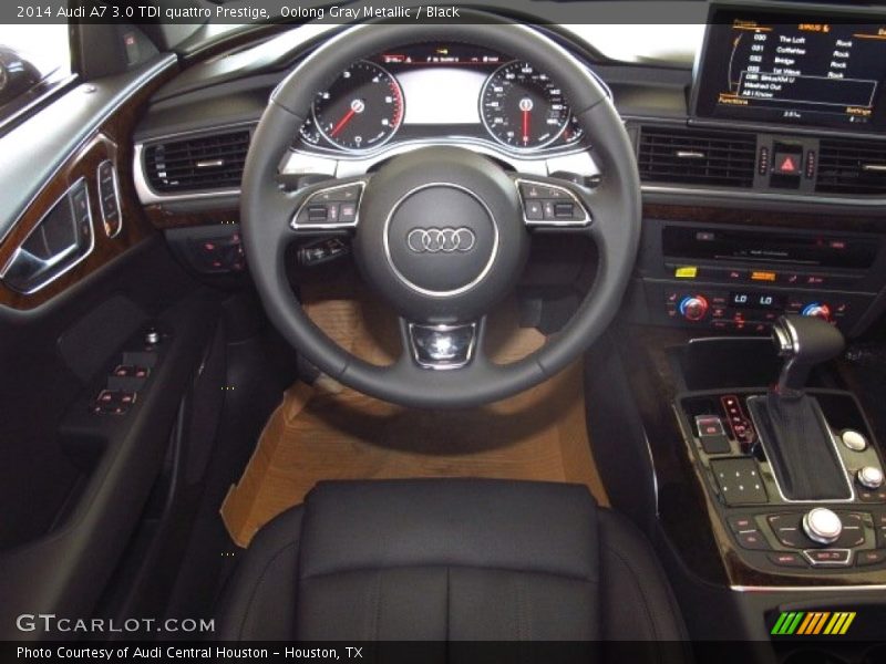 Oolong Gray Metallic / Black 2014 Audi A7 3.0 TDI quattro Prestige