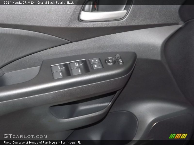 Crystal Black Pearl / Black 2014 Honda CR-V LX