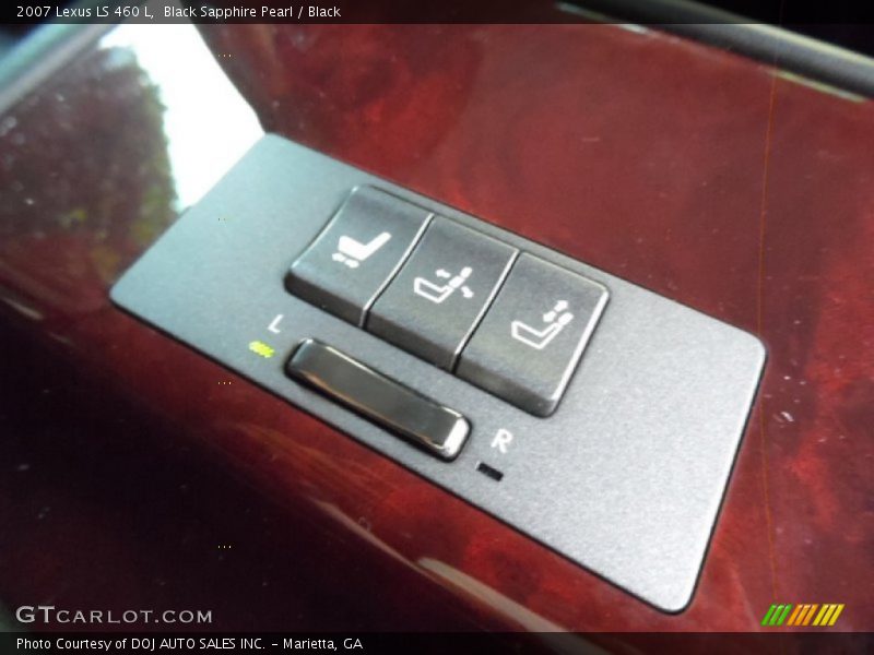 Black Sapphire Pearl / Black 2007 Lexus LS 460 L