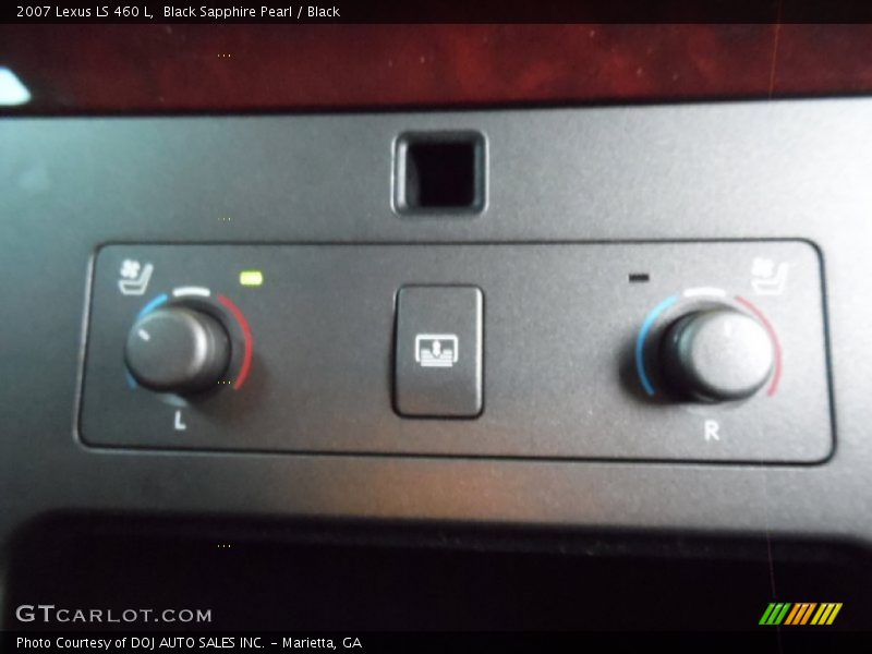 Black Sapphire Pearl / Black 2007 Lexus LS 460 L
