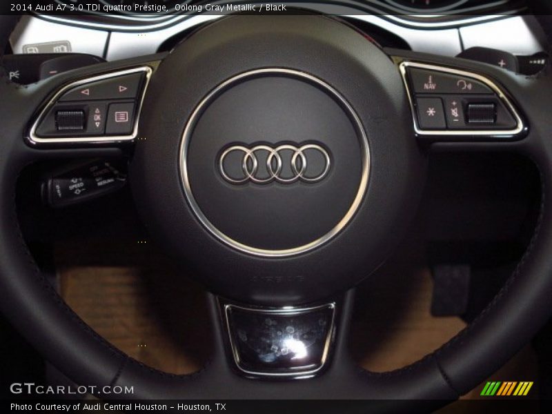 Oolong Gray Metallic / Black 2014 Audi A7 3.0 TDI quattro Prestige