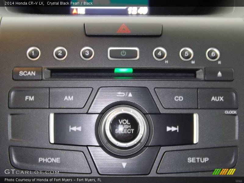 Crystal Black Pearl / Black 2014 Honda CR-V LX