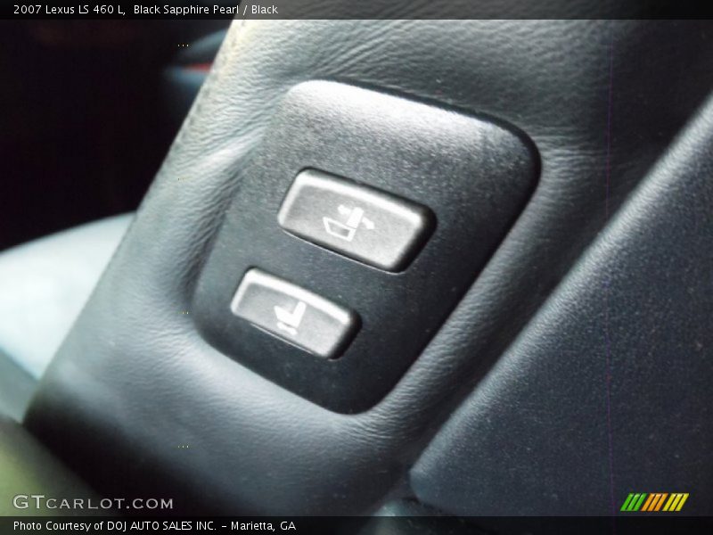 Black Sapphire Pearl / Black 2007 Lexus LS 460 L