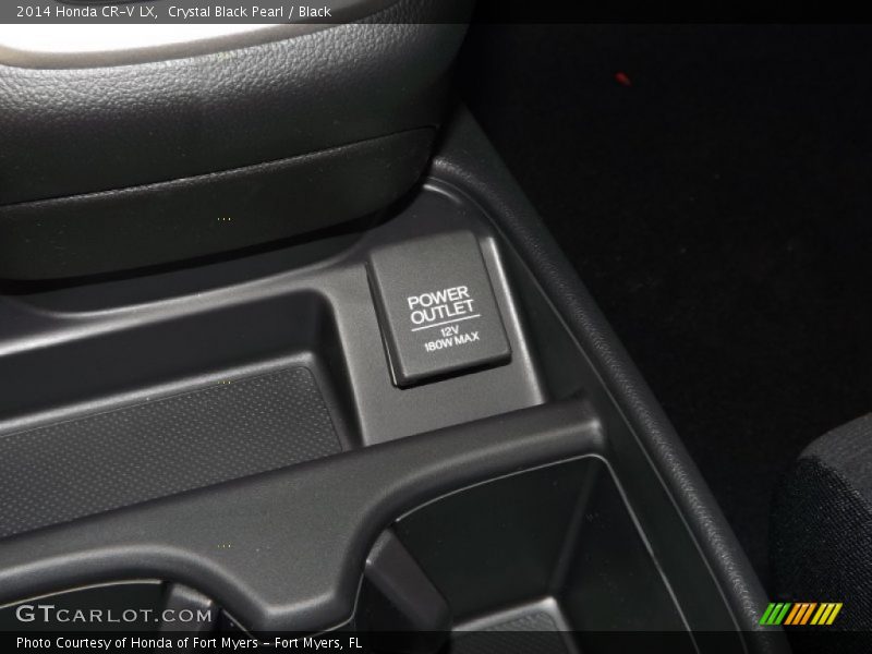 Crystal Black Pearl / Black 2014 Honda CR-V LX