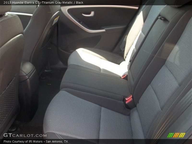 Titanium Gray Metallic / Black 2013 Hyundai Elantra GT