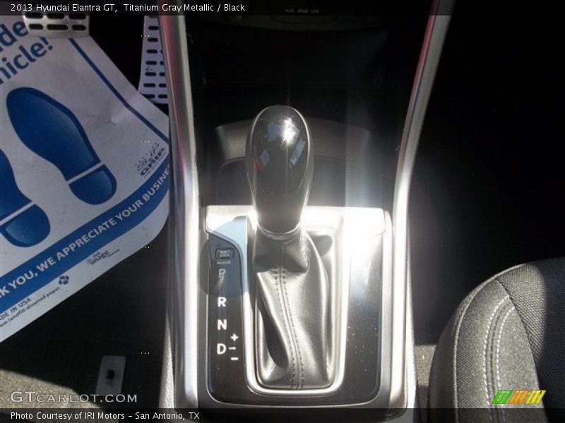 Titanium Gray Metallic / Black 2013 Hyundai Elantra GT
