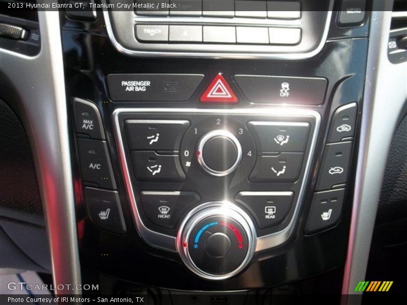 Titanium Gray Metallic / Black 2013 Hyundai Elantra GT
