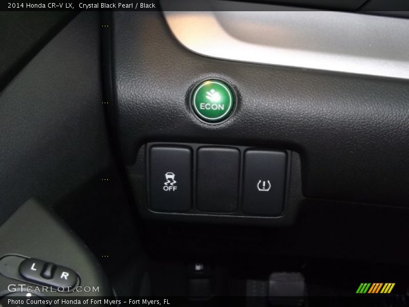 Crystal Black Pearl / Black 2014 Honda CR-V LX