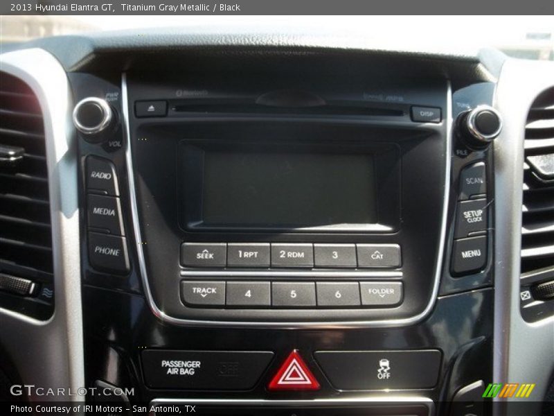 Titanium Gray Metallic / Black 2013 Hyundai Elantra GT