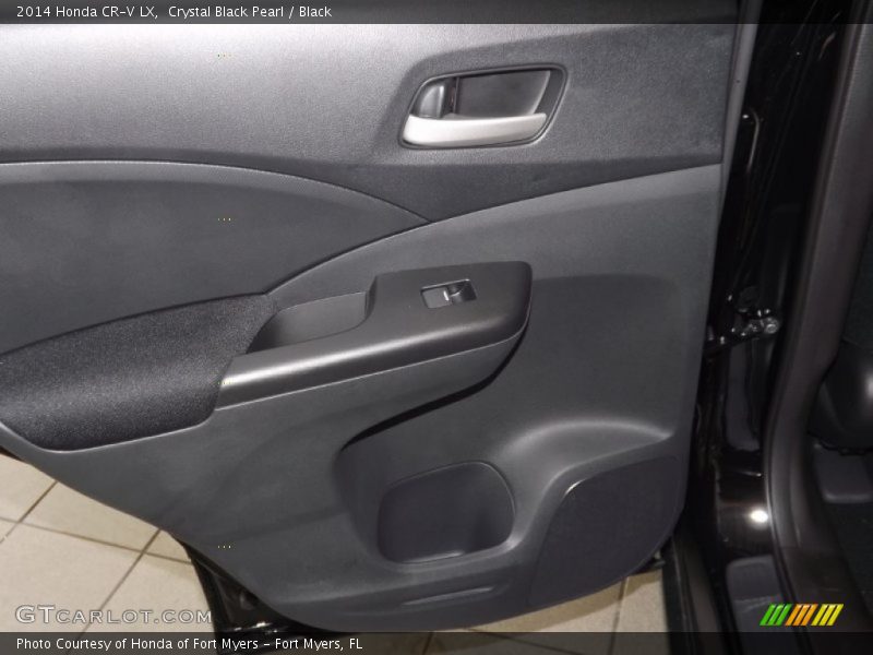 Crystal Black Pearl / Black 2014 Honda CR-V LX