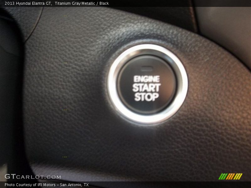 Titanium Gray Metallic / Black 2013 Hyundai Elantra GT