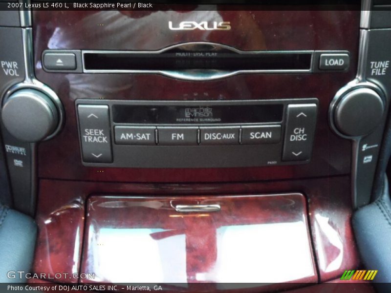 Black Sapphire Pearl / Black 2007 Lexus LS 460 L