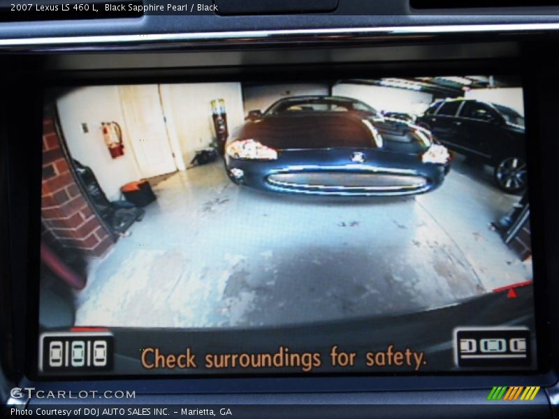 Black Sapphire Pearl / Black 2007 Lexus LS 460 L
