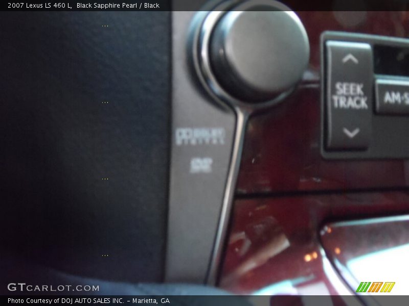 Black Sapphire Pearl / Black 2007 Lexus LS 460 L