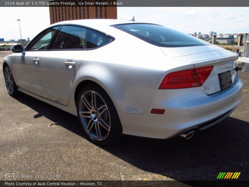 Ice Silver Metallic / Black 2014 Audi A7 3.0 TDI quattro Prestige