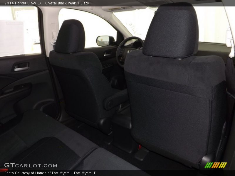 Crystal Black Pearl / Black 2014 Honda CR-V LX