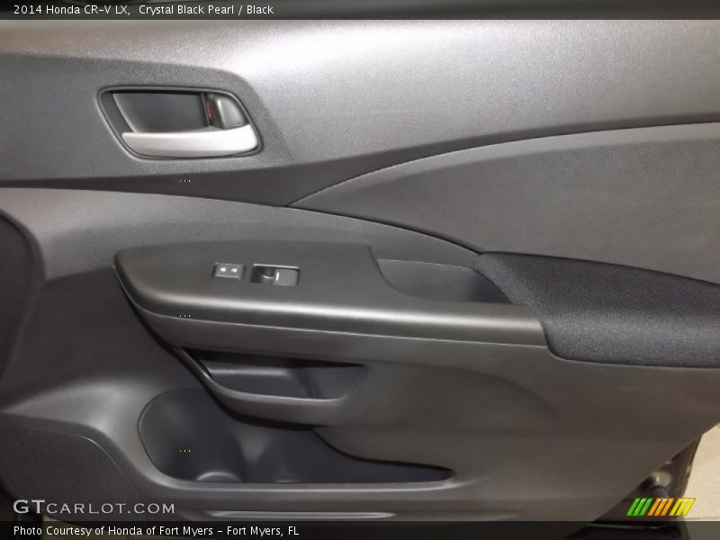 Crystal Black Pearl / Black 2014 Honda CR-V LX