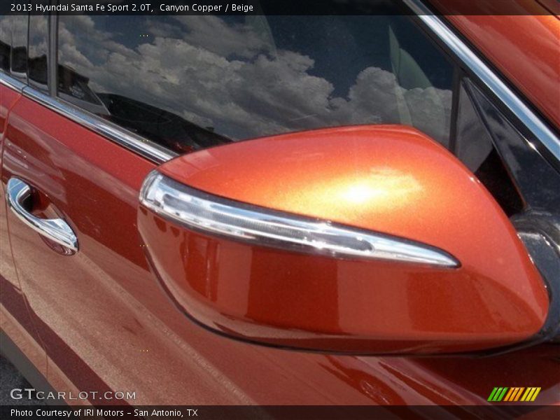 Canyon Copper / Beige 2013 Hyundai Santa Fe Sport 2.0T