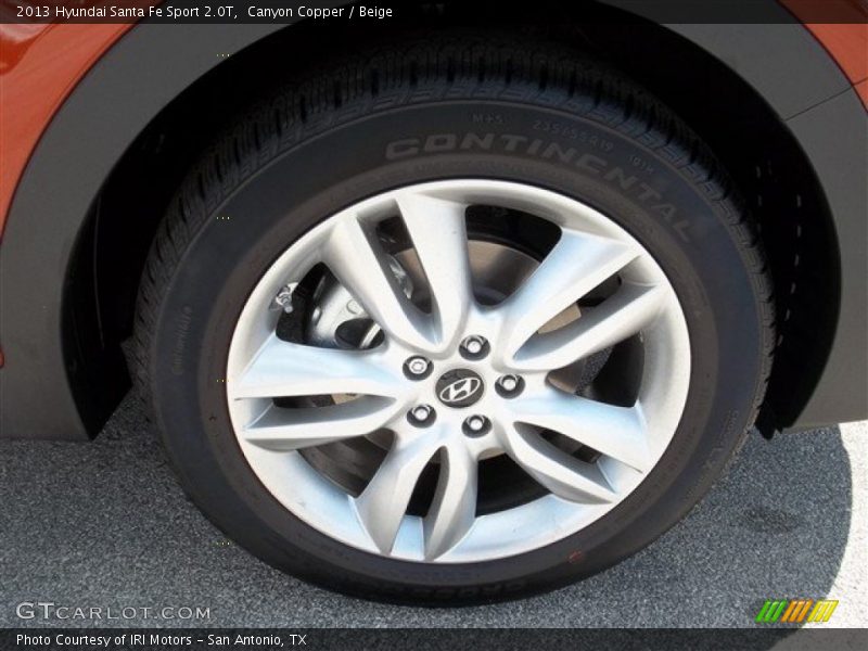 Canyon Copper / Beige 2013 Hyundai Santa Fe Sport 2.0T