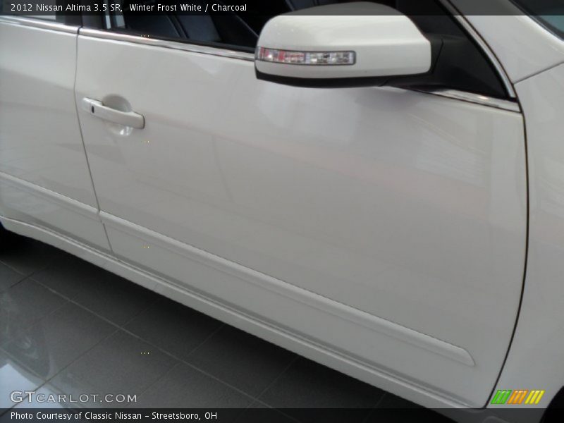 Winter Frost White / Charcoal 2012 Nissan Altima 3.5 SR