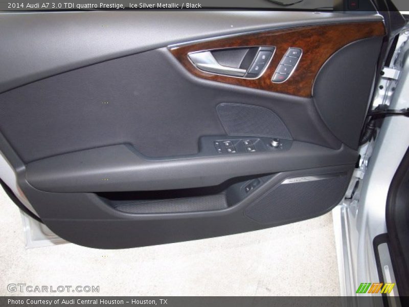 Ice Silver Metallic / Black 2014 Audi A7 3.0 TDI quattro Prestige