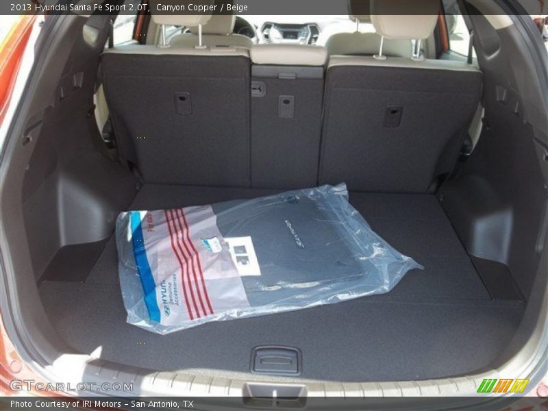 Canyon Copper / Beige 2013 Hyundai Santa Fe Sport 2.0T
