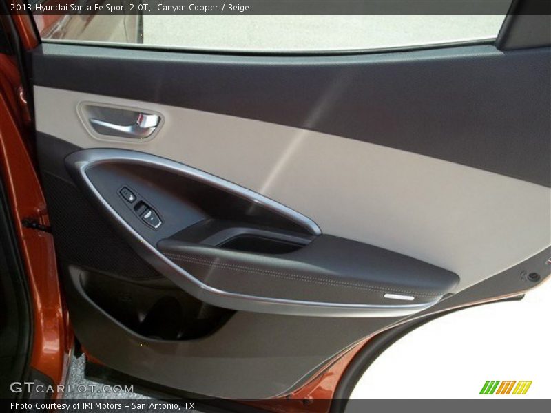 Canyon Copper / Beige 2013 Hyundai Santa Fe Sport 2.0T