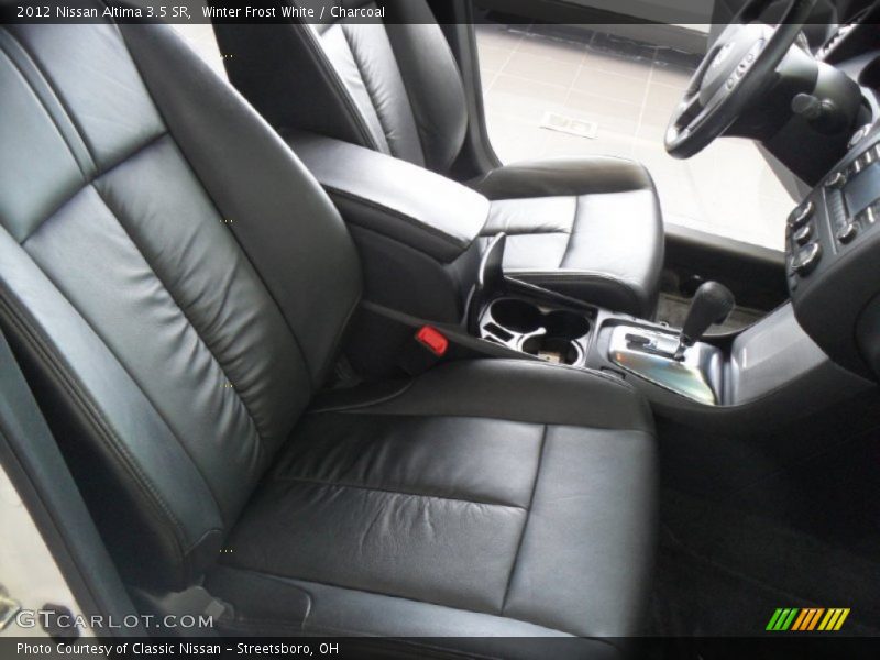 Winter Frost White / Charcoal 2012 Nissan Altima 3.5 SR