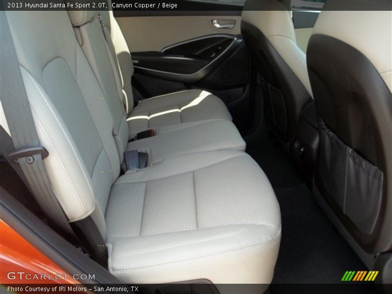 Canyon Copper / Beige 2013 Hyundai Santa Fe Sport 2.0T