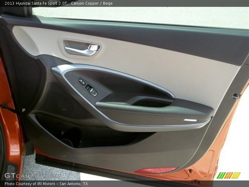 Canyon Copper / Beige 2013 Hyundai Santa Fe Sport 2.0T