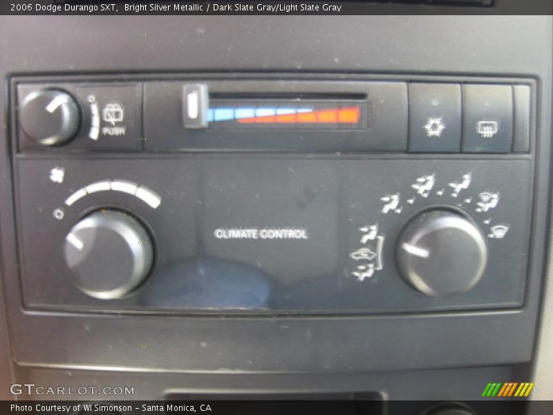 Bright Silver Metallic / Dark Slate Gray/Light Slate Gray 2006 Dodge Durango SXT