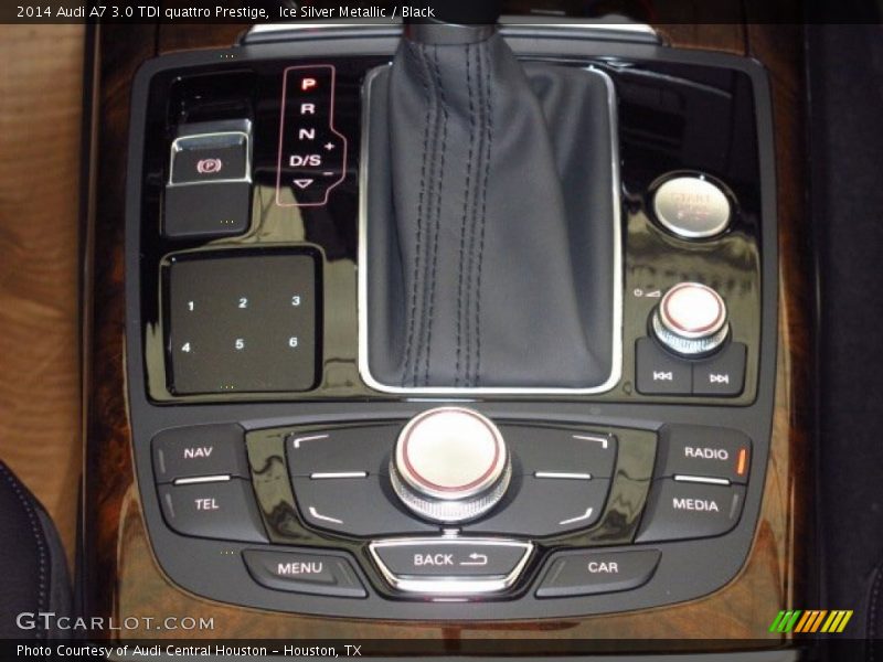 Ice Silver Metallic / Black 2014 Audi A7 3.0 TDI quattro Prestige