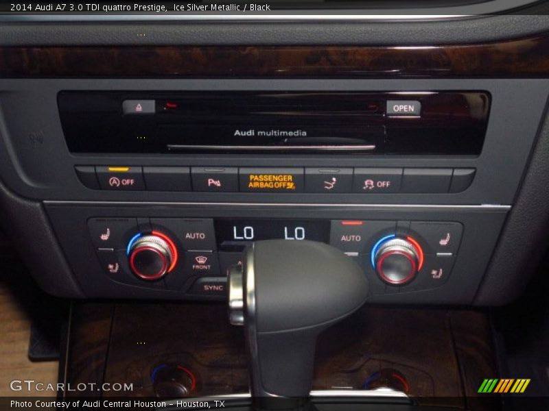 Ice Silver Metallic / Black 2014 Audi A7 3.0 TDI quattro Prestige