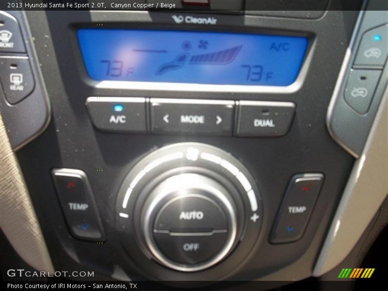 Canyon Copper / Beige 2013 Hyundai Santa Fe Sport 2.0T