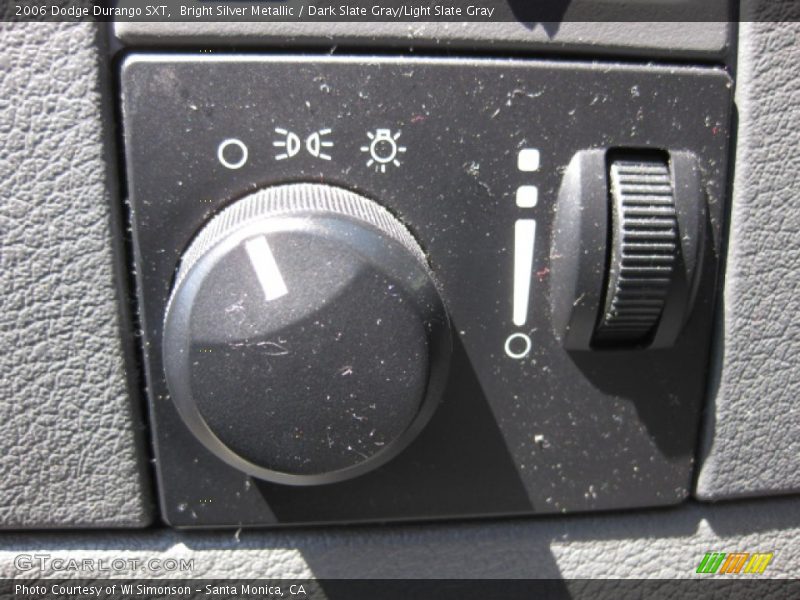 Bright Silver Metallic / Dark Slate Gray/Light Slate Gray 2006 Dodge Durango SXT