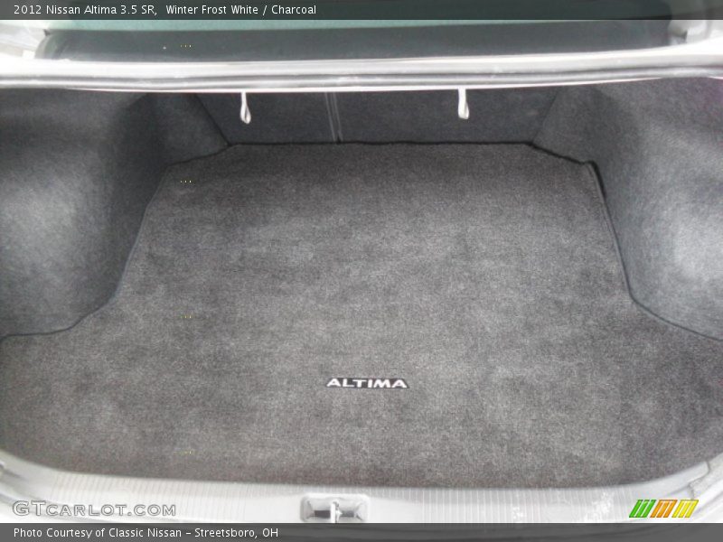 Winter Frost White / Charcoal 2012 Nissan Altima 3.5 SR
