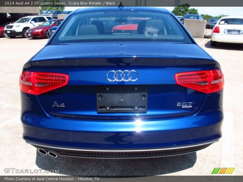 Scuba Blue Metallic / Black 2014 Audi A4 2.0T quattro Sedan