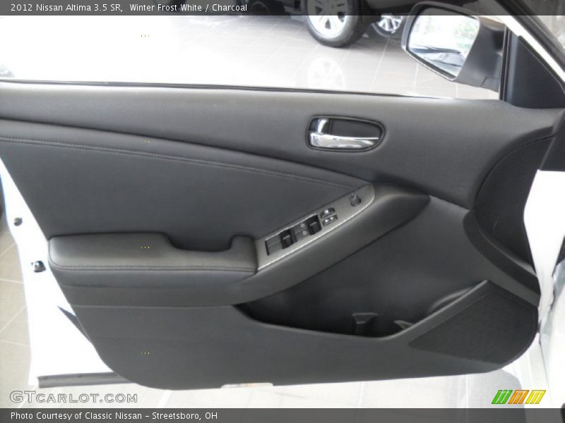 Winter Frost White / Charcoal 2012 Nissan Altima 3.5 SR