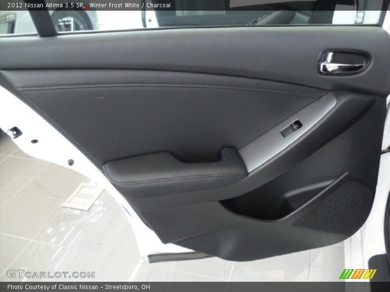 Winter Frost White / Charcoal 2012 Nissan Altima 3.5 SR