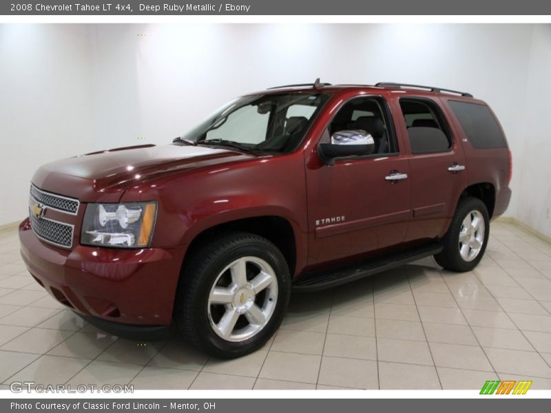 Deep Ruby Metallic / Ebony 2008 Chevrolet Tahoe LT 4x4
