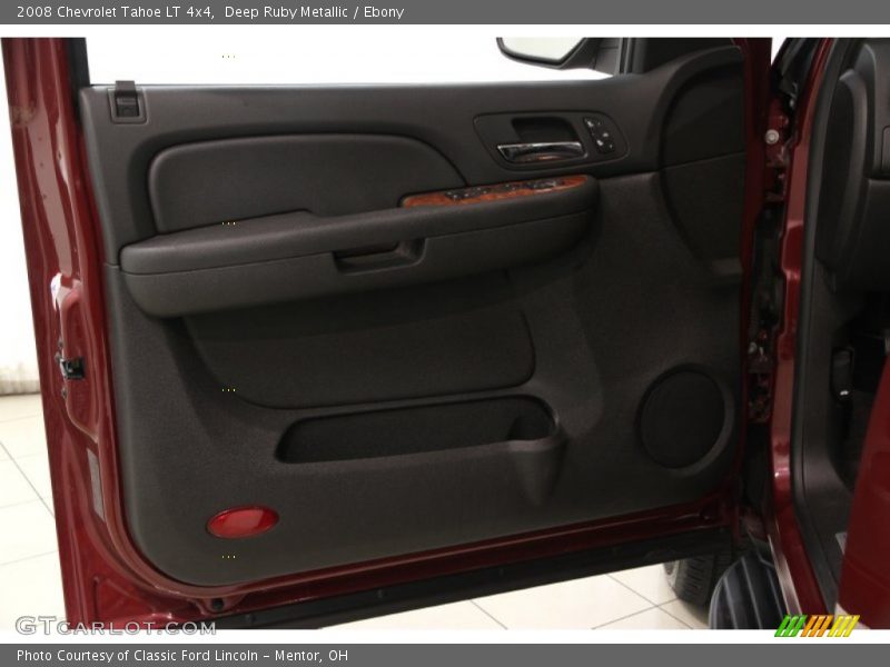 Deep Ruby Metallic / Ebony 2008 Chevrolet Tahoe LT 4x4