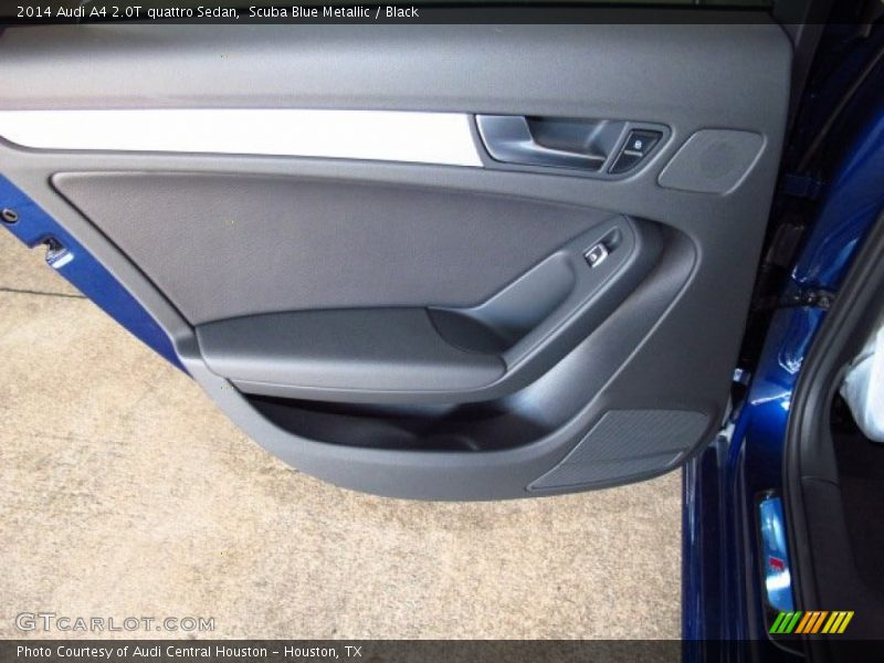 Scuba Blue Metallic / Black 2014 Audi A4 2.0T quattro Sedan